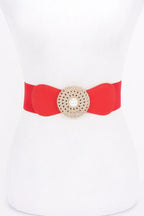 Metal Buckle Elastic Belt | Mixtshop LLC