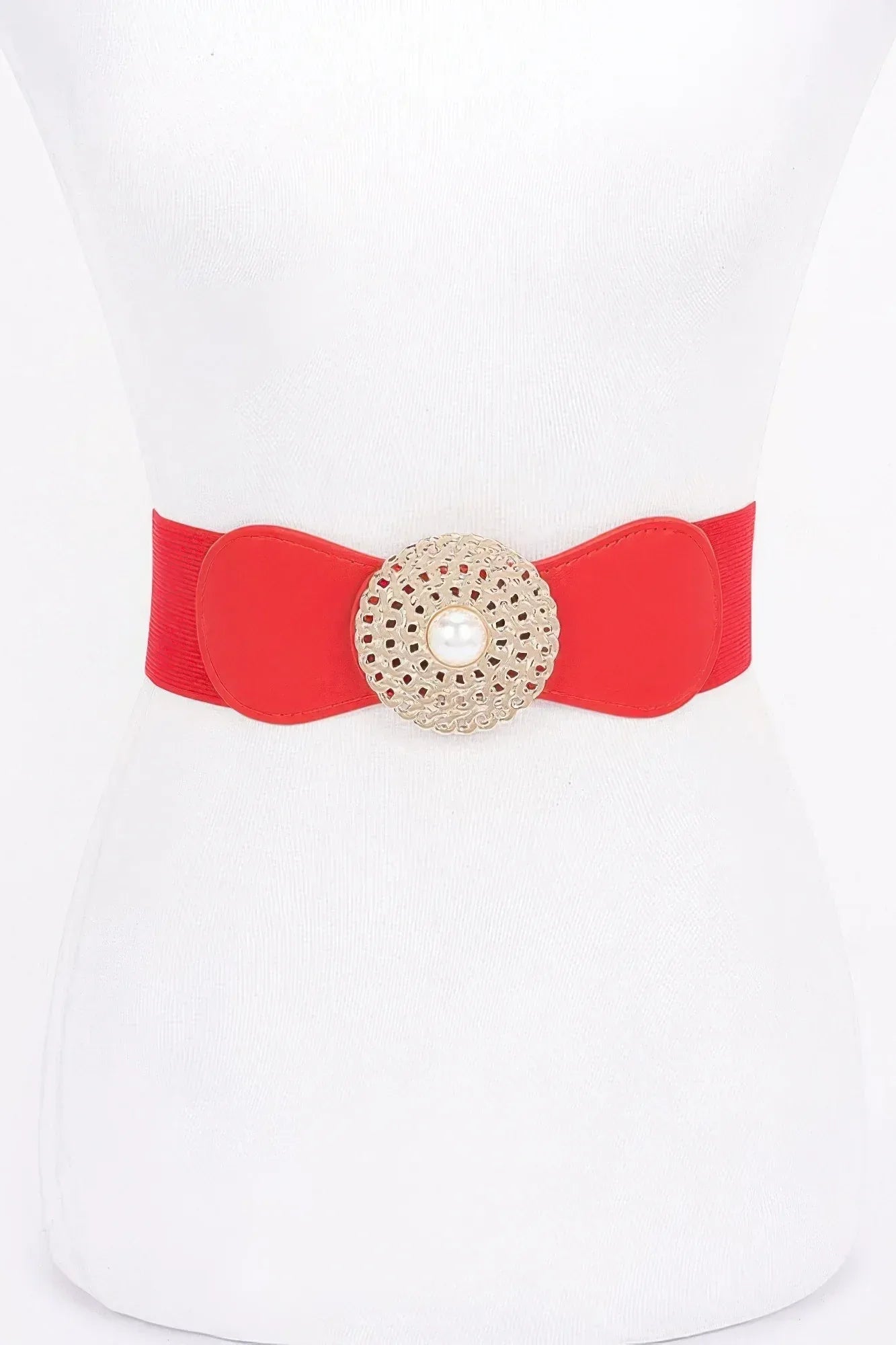 Metal Buckle Elastic Belt | Mixtshop LLC
