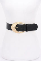 Metal Buckle Pu Belt | Mixtshop LLC