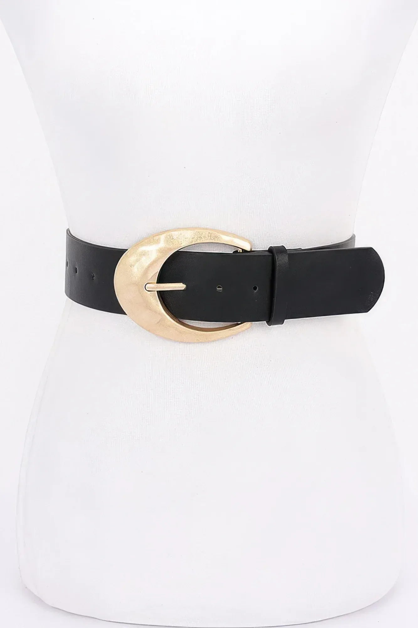 Metal Buckle Pu Belt | Mixtshop LLC
