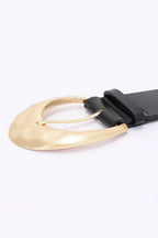 Metal Buckle Pu Belt | Mixtshop LLC