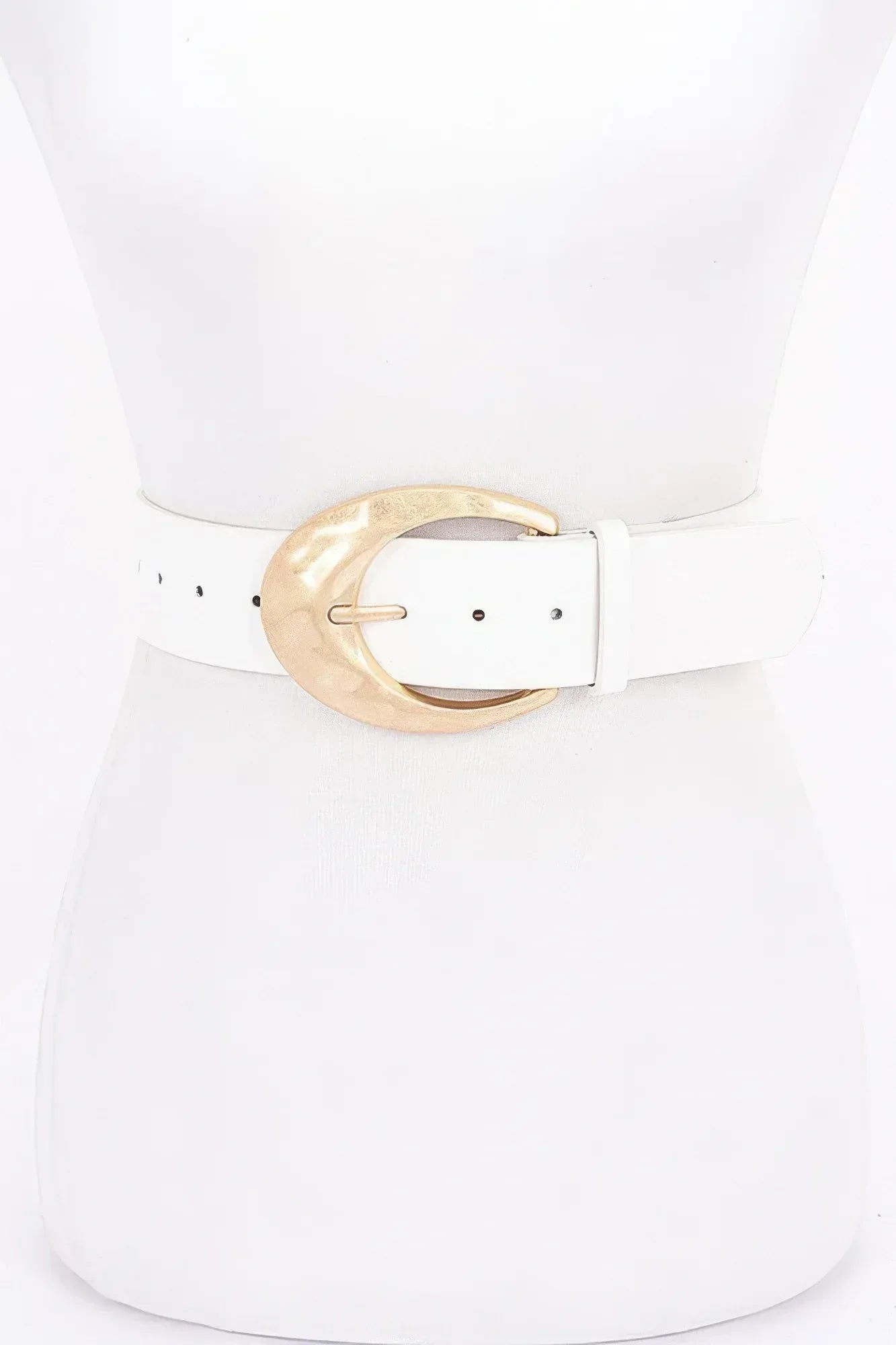 Metal Buckle Pu Belt | Mixtshop LLC