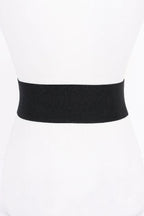 Pearl Metallic Pu Elastic Belt | Mixtshop LLC
