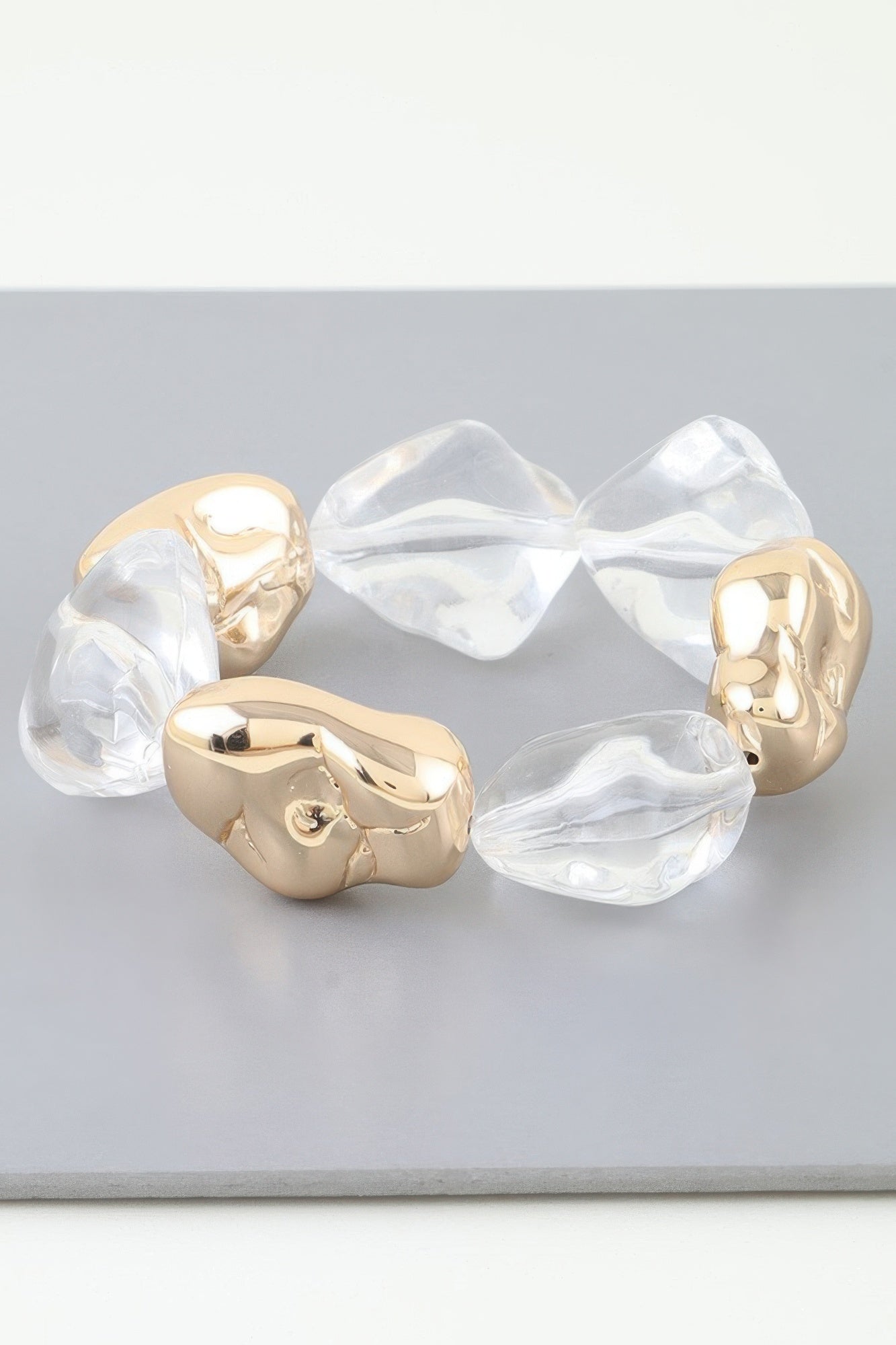 Abstract Stone Beaded Bracelet Secondary image