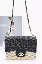 Metallic Acrylic Flap Bag | Mixtshop LLC