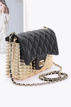 Metallic Acrylic Flap Bag | Mixtshop LLC