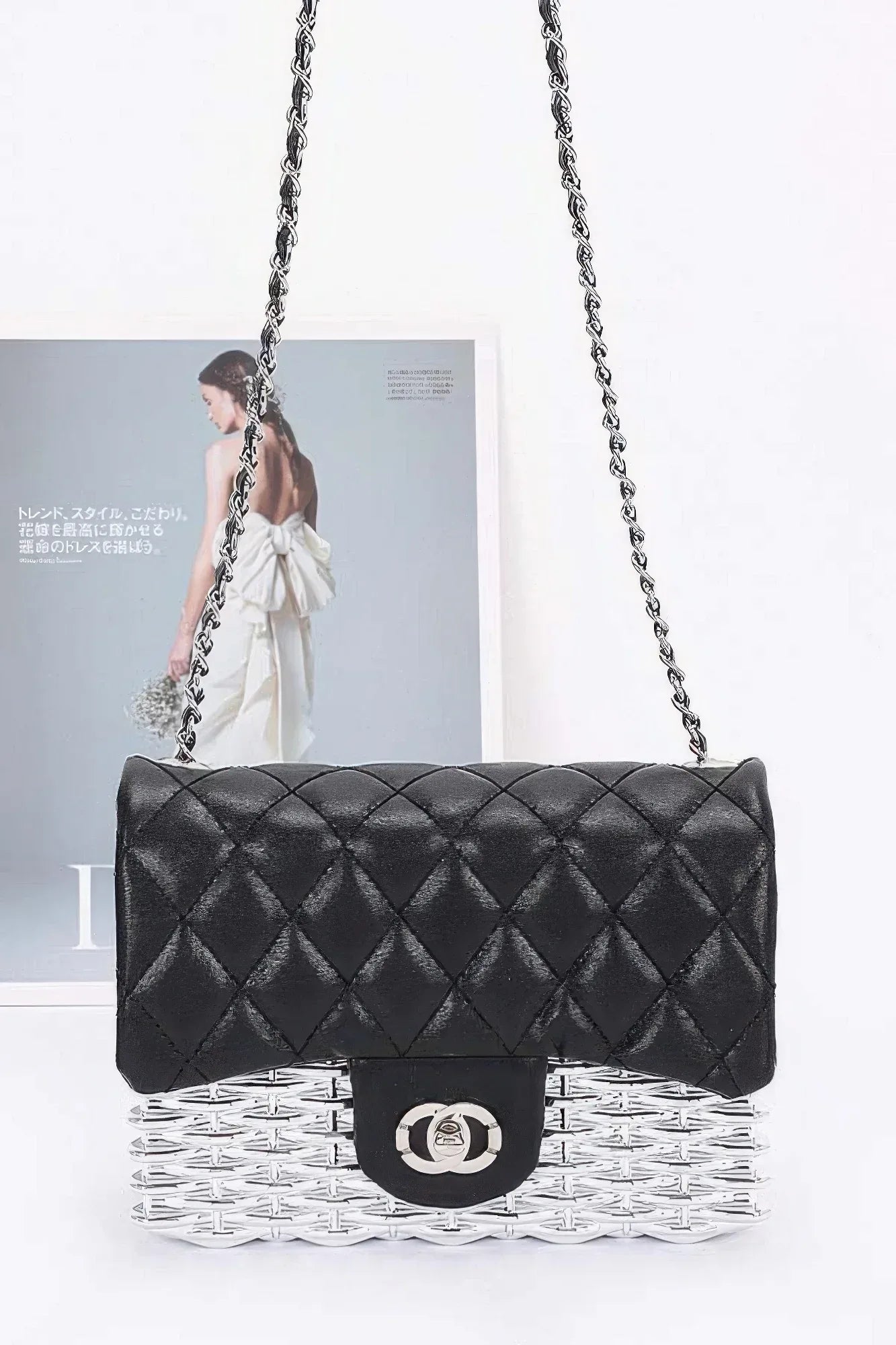 Metallic Acrylic Flap Bag | Mixtshop LLC
