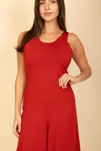 Sleeveless Tank Wide Leg Jumpsuit | Mixtshop LLC