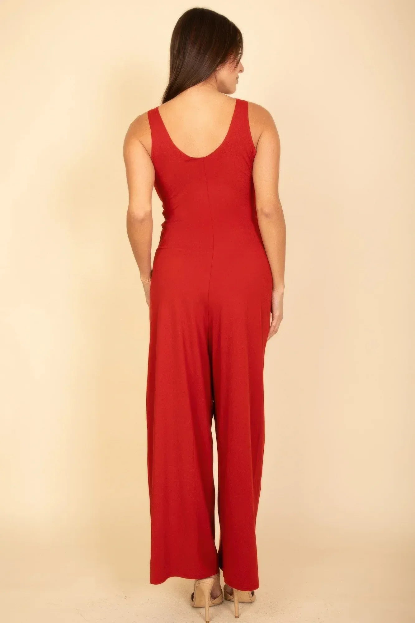 Sleeveless Tank Wide Leg Jumpsuit | Mixtshop LLC