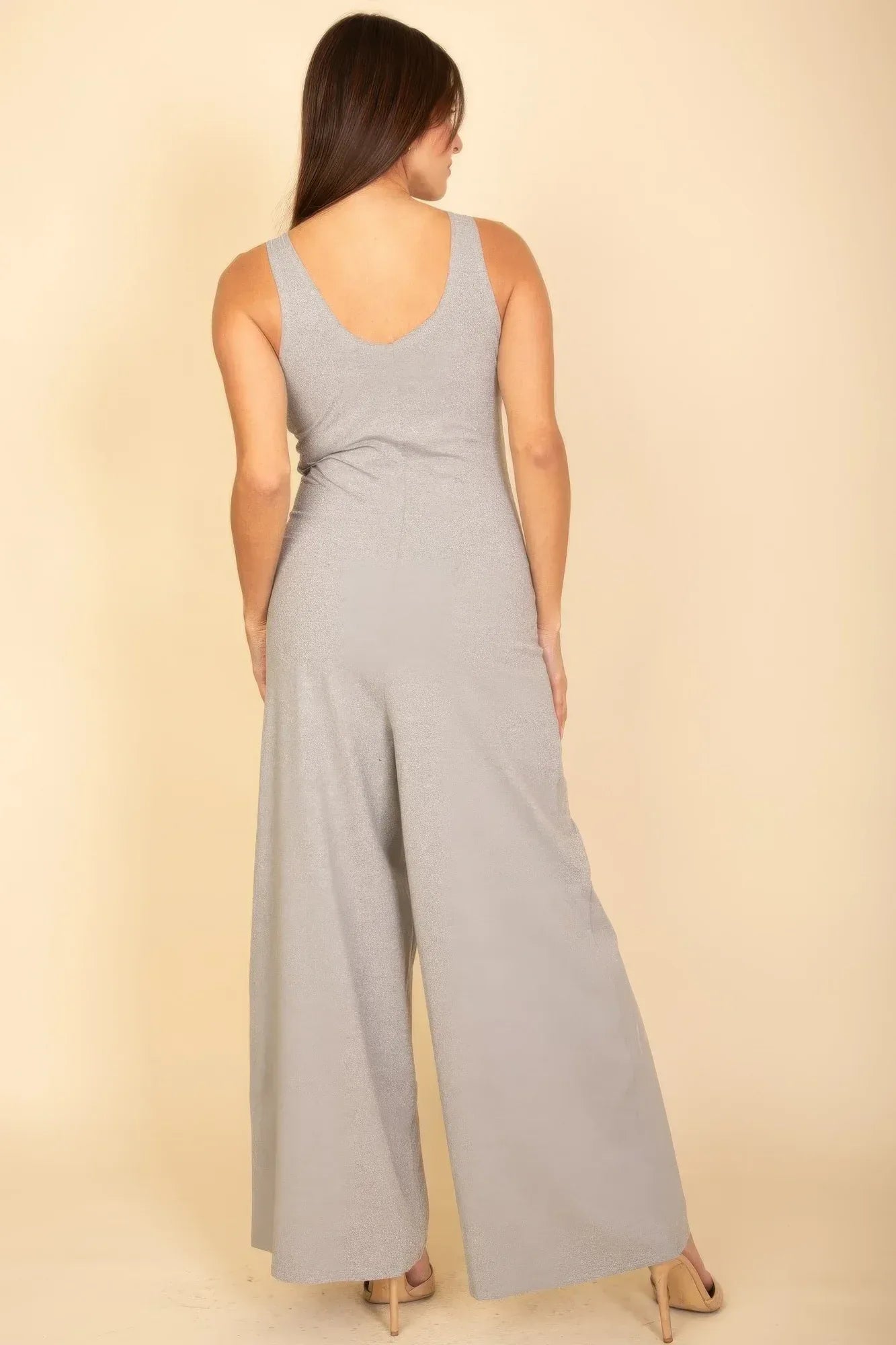 Sleeveless Tank Wide Leg Jumpsuit | Mixtshop LLC