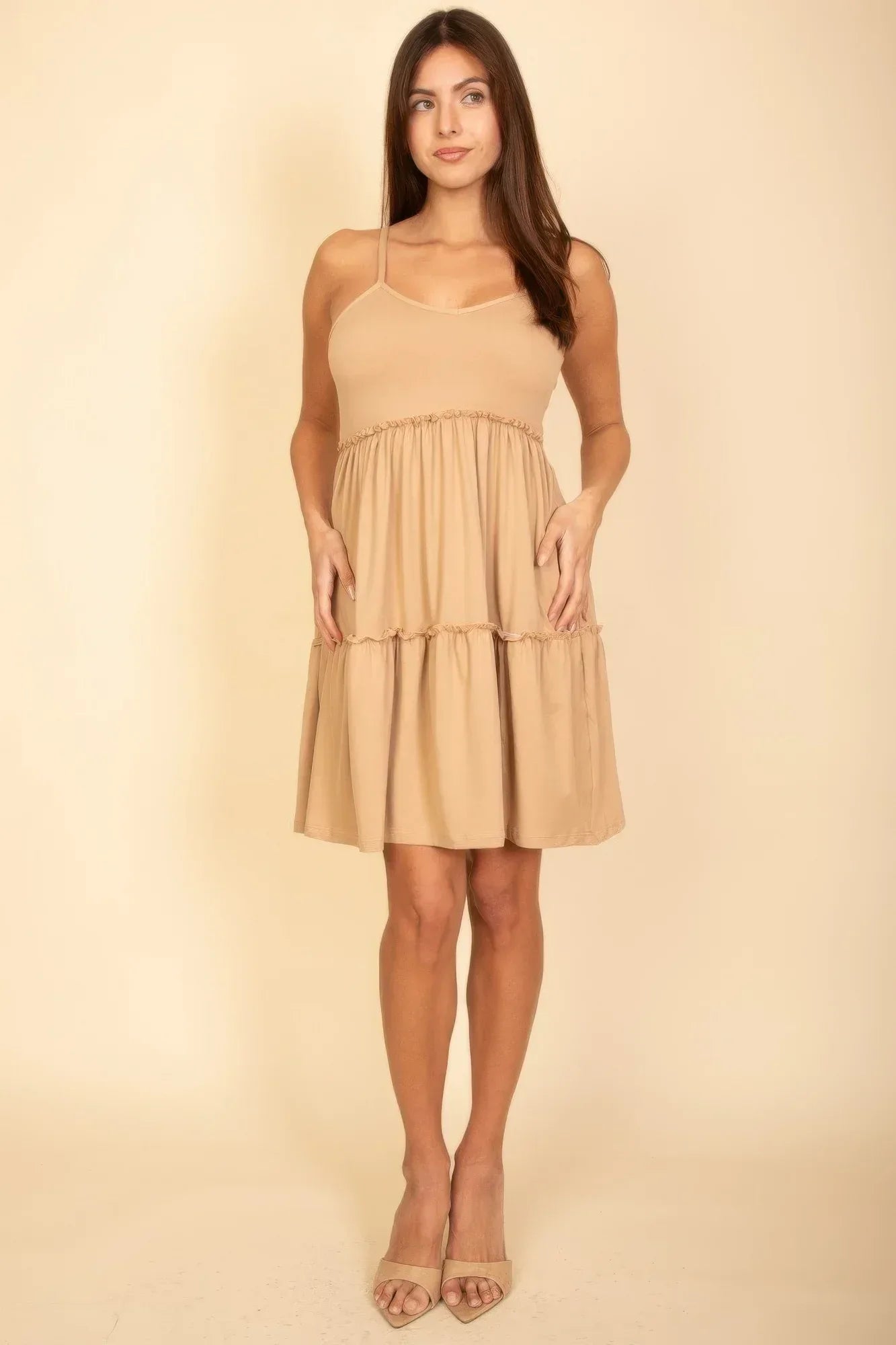 Tiered Cami Swing Dress | Mixtshop LLC