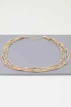 Multi Pillar Beaded Necklace | Mixtshop LLC