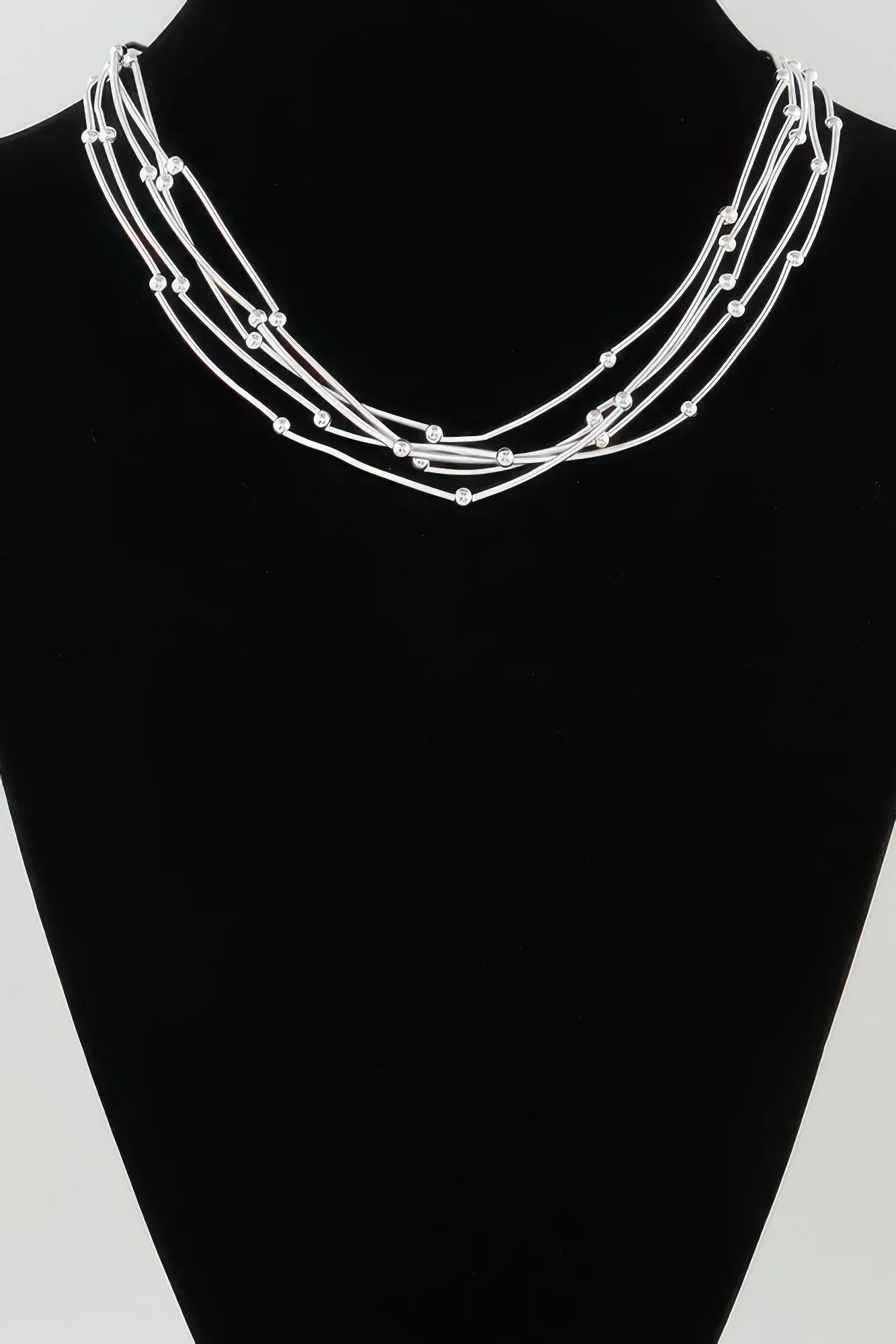 Multi Pillar Beaded Necklace | Mixtshop LLC