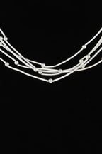 Multi Pillar Beaded Necklace | Mixtshop LLC