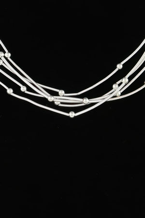 Multi Pillar Beaded Necklace | Mixtshop LLC