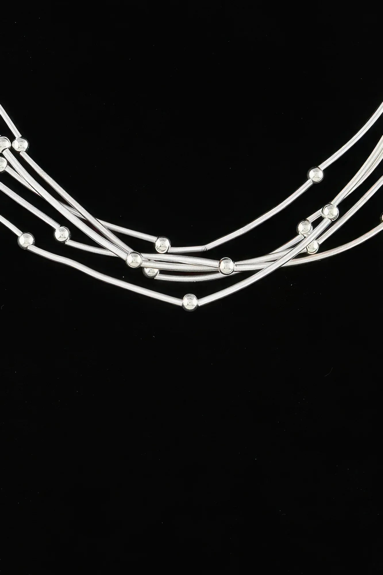 Multi Pillar Beaded Necklace | Mixtshop LLC