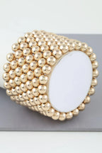 Multi Beaded Cuff Bracelet | Mixtshop LLC