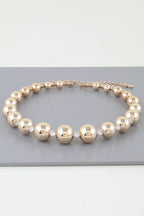 Rhinestone Beaded Choker Necklace | Mixtshop LLC