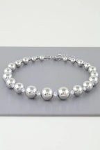 Rhinestone Beaded Choker Necklace | Mixtshop LLC