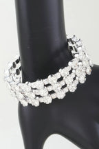 Triple Bejeweled Cuff Bracelet | Mixtshop LLC
