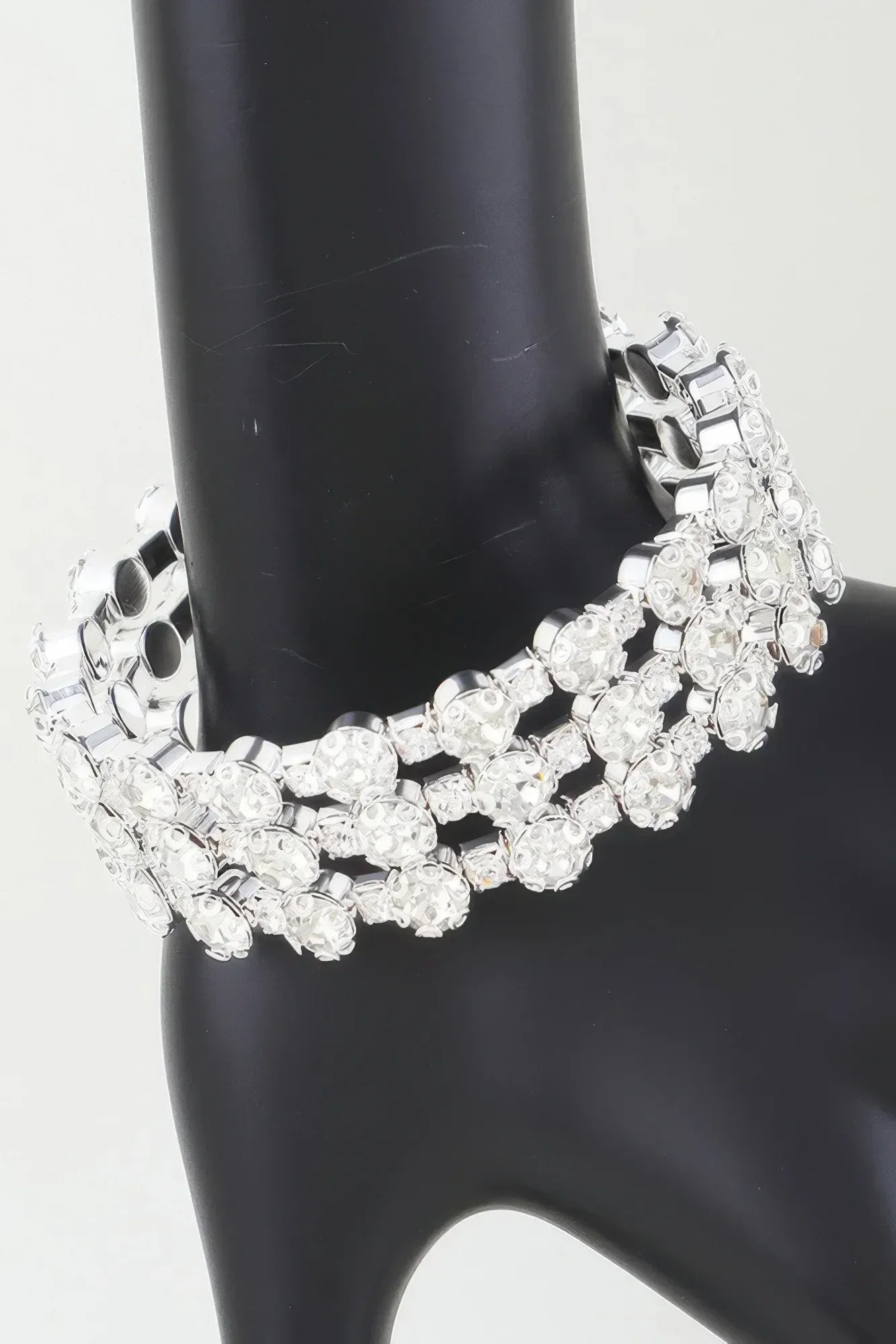 Triple Bejeweled Cuff Bracelet | Mixtshop LLC