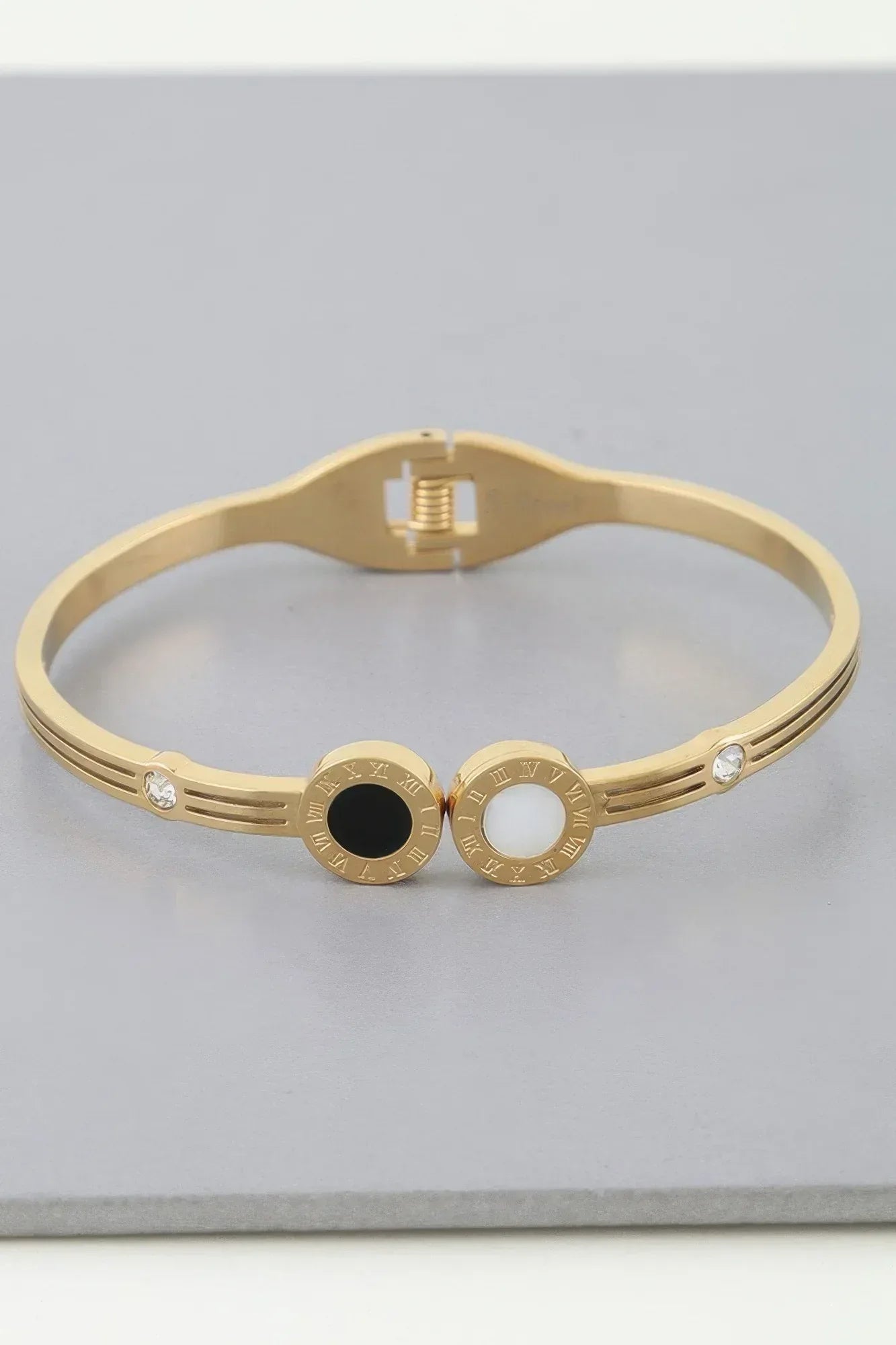 Twin Clock Wrap Bracelet Secondary image