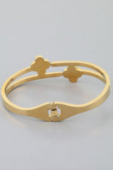 Twin Clover Jewel Wrap Bracelet | Mixtshop LLC