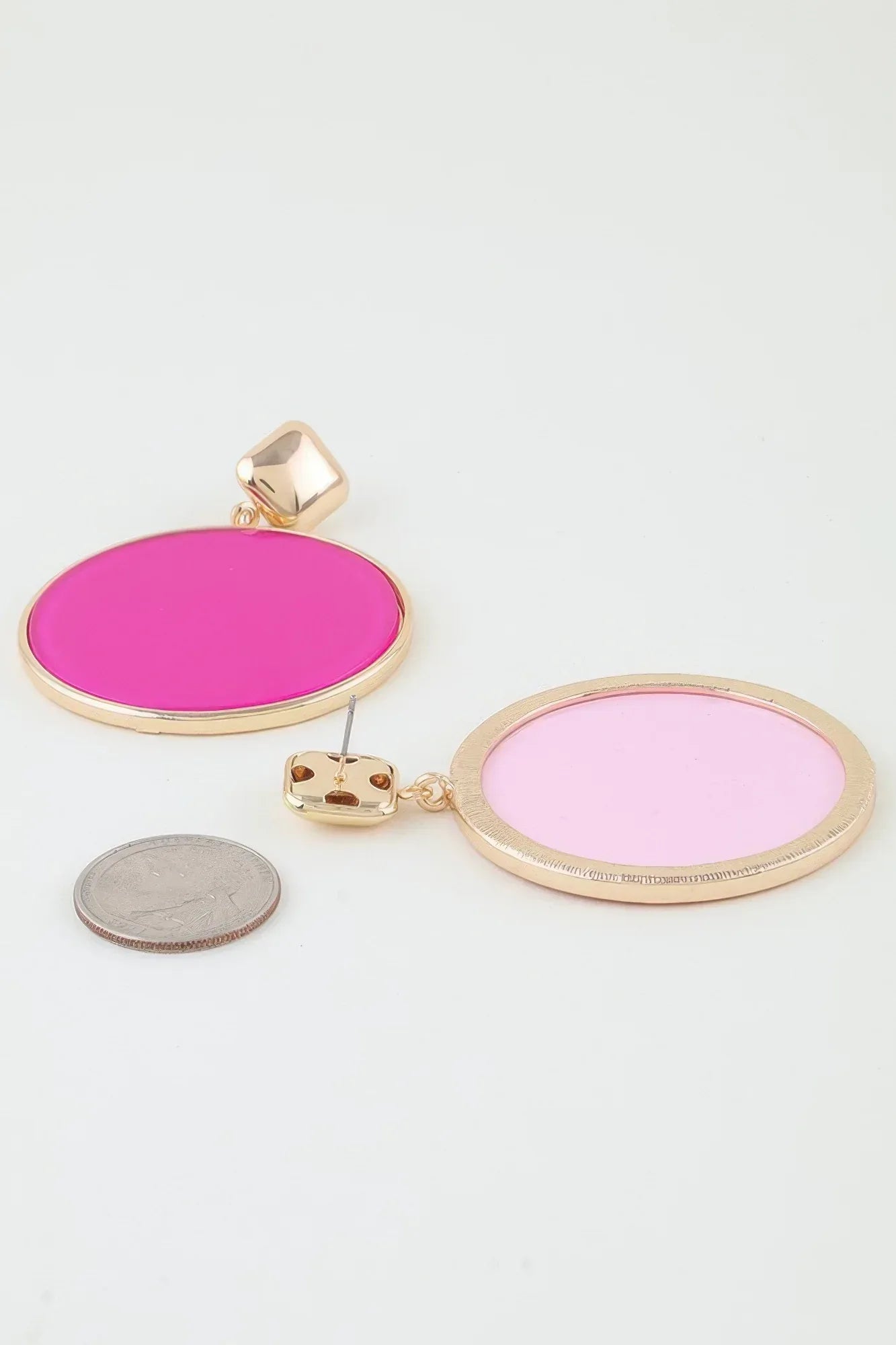 Bright Playful Circle Drop Earrings | Mixtshop LLC