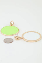 Bright Playful Circle Drop Earrings | Mixtshop LLC