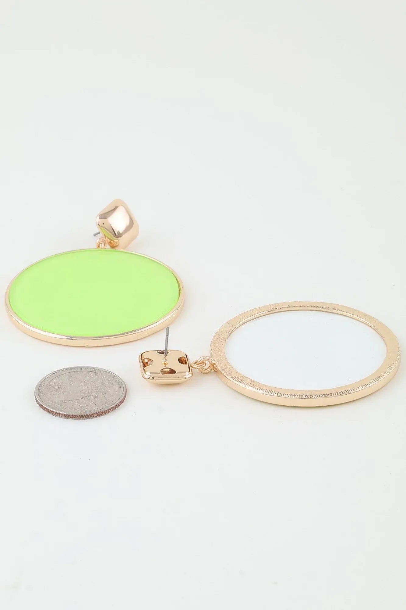 Bright Playful Circle Drop Earrings | Mixtshop LLC