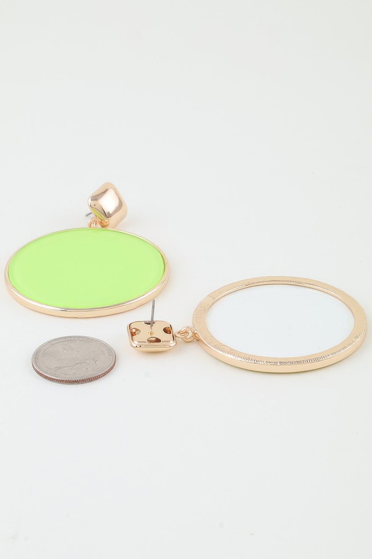 Bright Playful Circle Drop Earrings | Mixtshop LLC