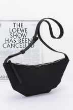 Faux Suede Croissant Bag | Mixtshop LLC