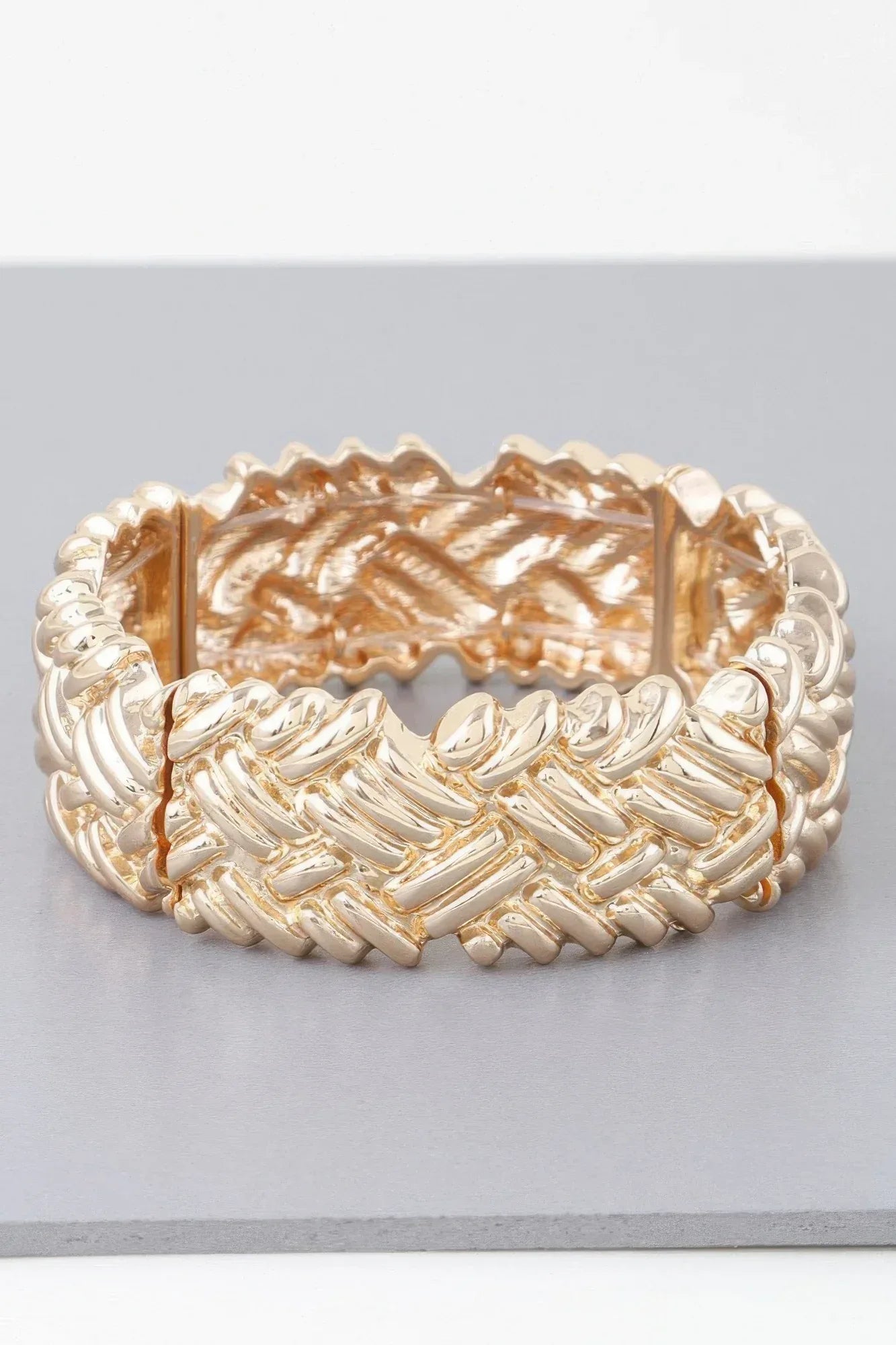 Cross Hatch Cuff Bracelet | Mixtshop LLC