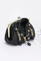 Faux Leather Jacket Style Crossbody Bag | Mixtshop LLC