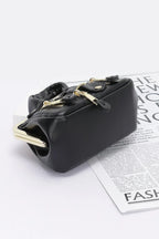 Faux Leather Jacket Style Crossbody Bag | Mixtshop LLC