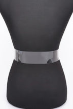 Rhinestone Metal Buckle Clear Belt | Mixtshop LLC