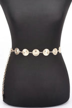 Round Metal Chain Belt | Mixtshop LLC