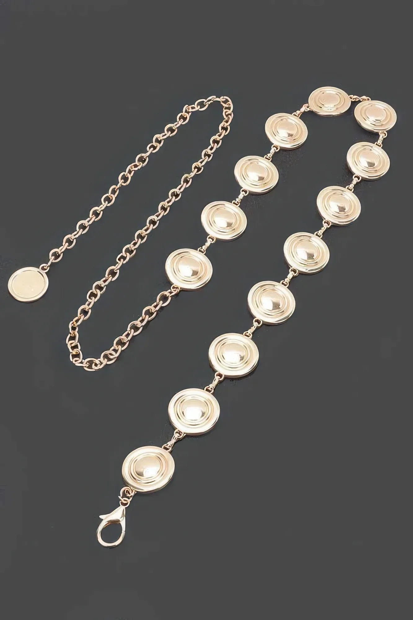 Round Metal Chain Belt Secondary image