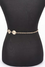 Round Metal Chain Belt | Mixtshop LLC