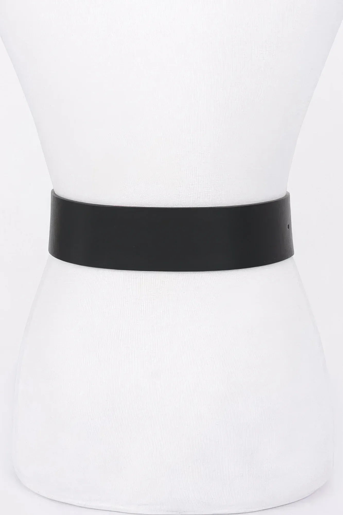 Hammered Metal Buckle Stretch Belt | Mixtshop LLC