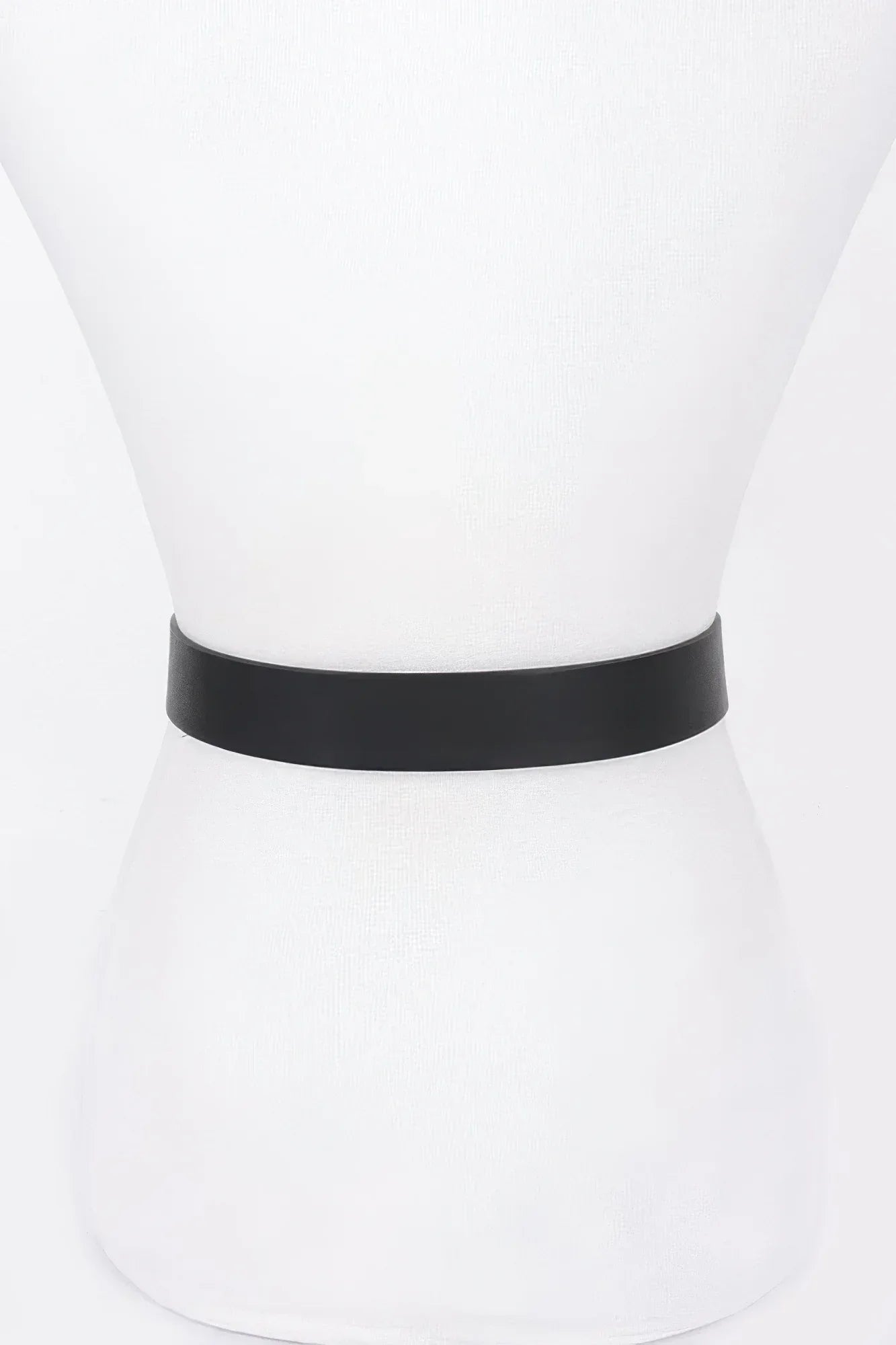 Faux Leather Metal Buckle Plus Belt Secondary image