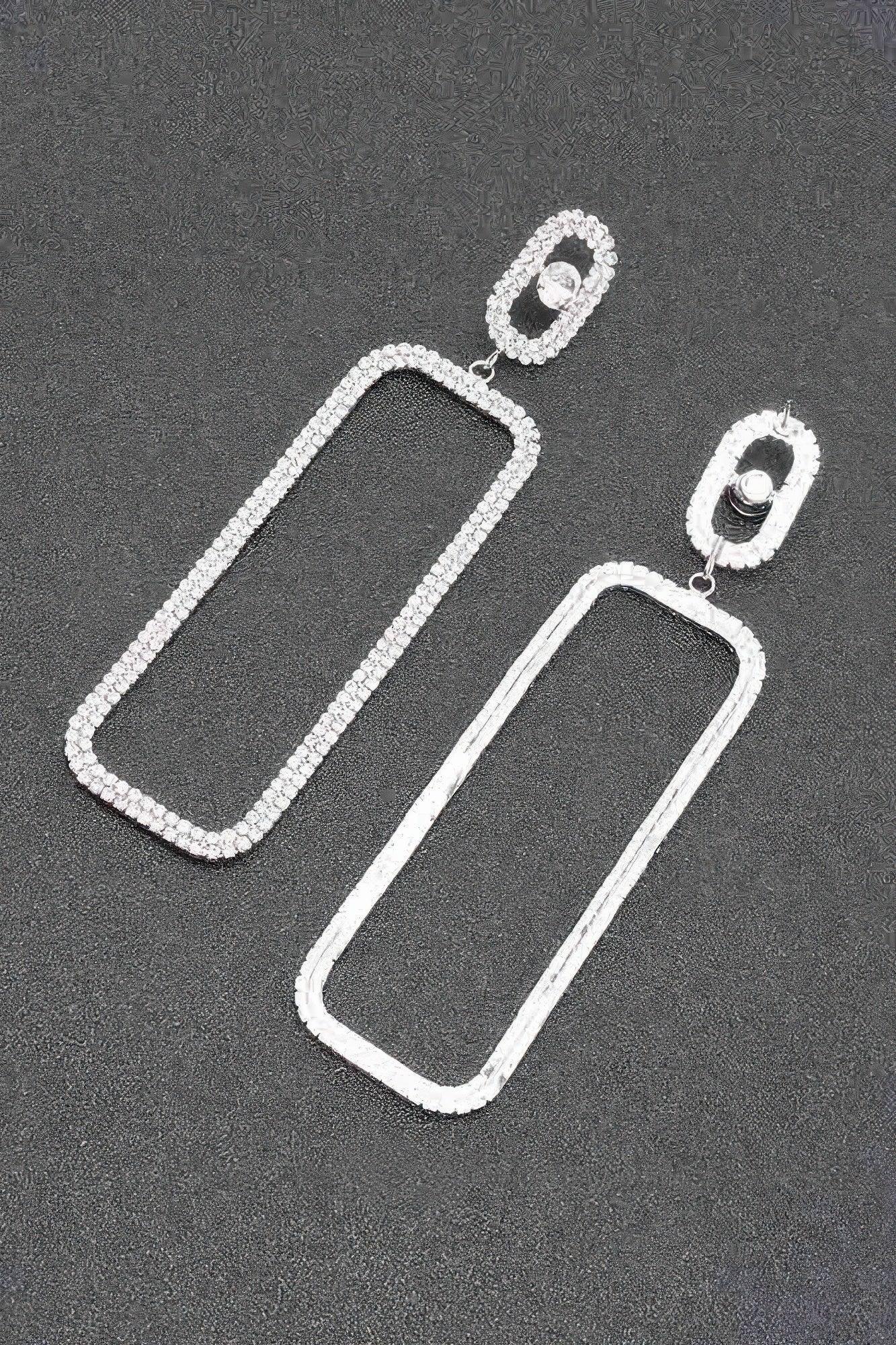 Rhinestone Earring Secondary image