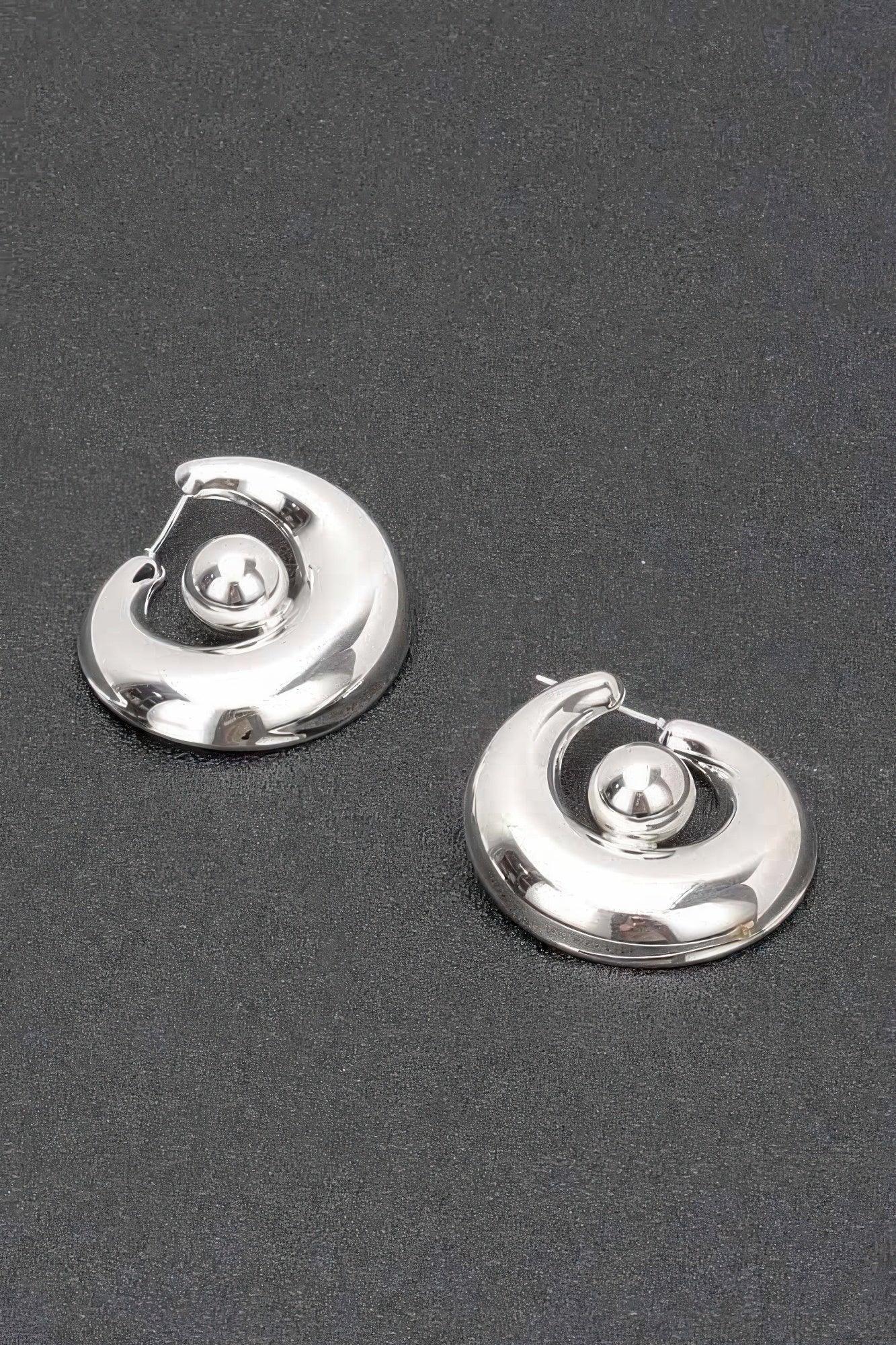 Gold Plated Metal Earring | Mixtshop LLC