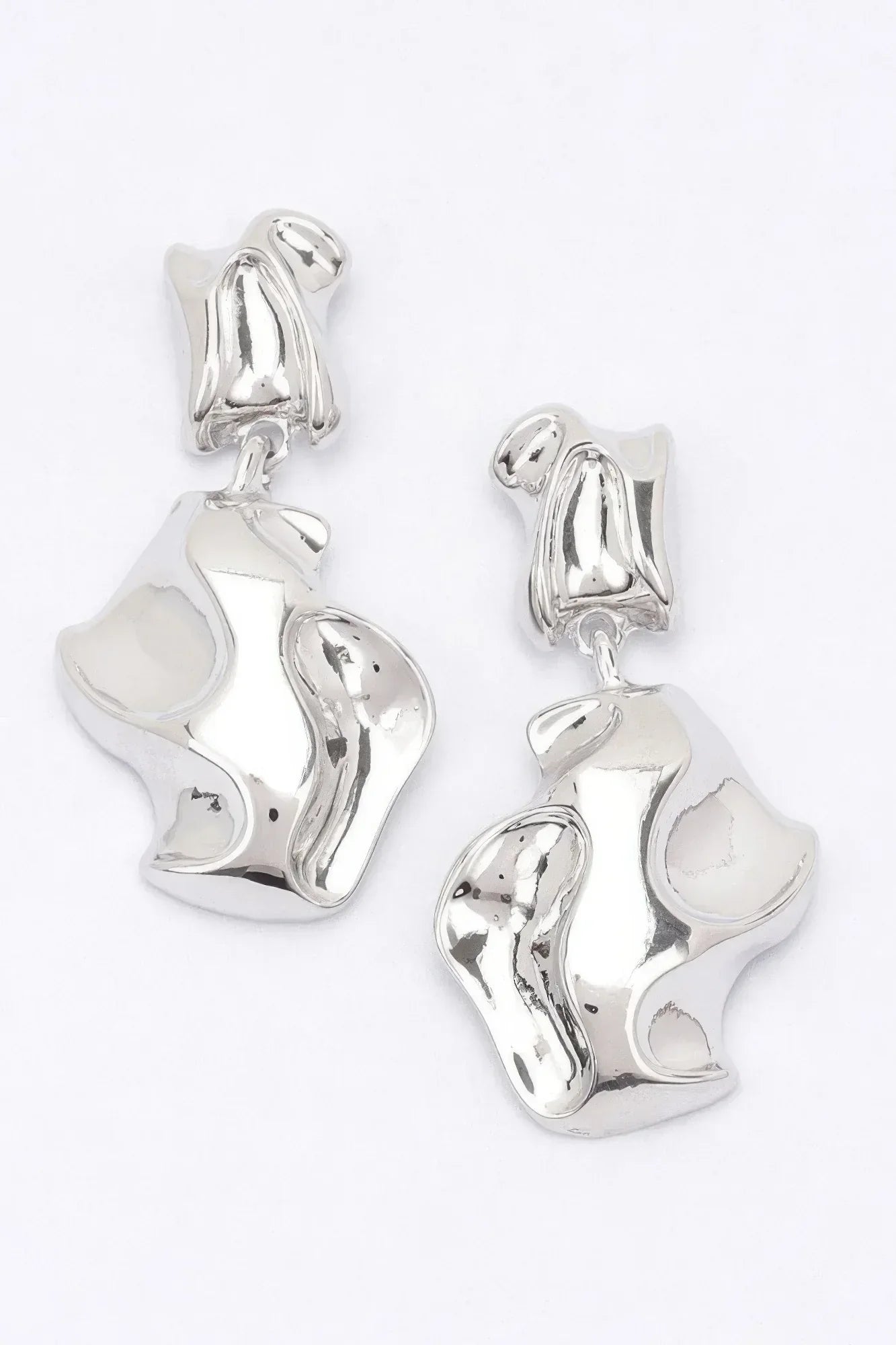Gold Plated Metal Earring | Mixtshop LLC Main image