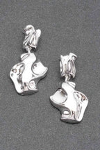 Gold Plated Metal Earring | Mixtshop LLC