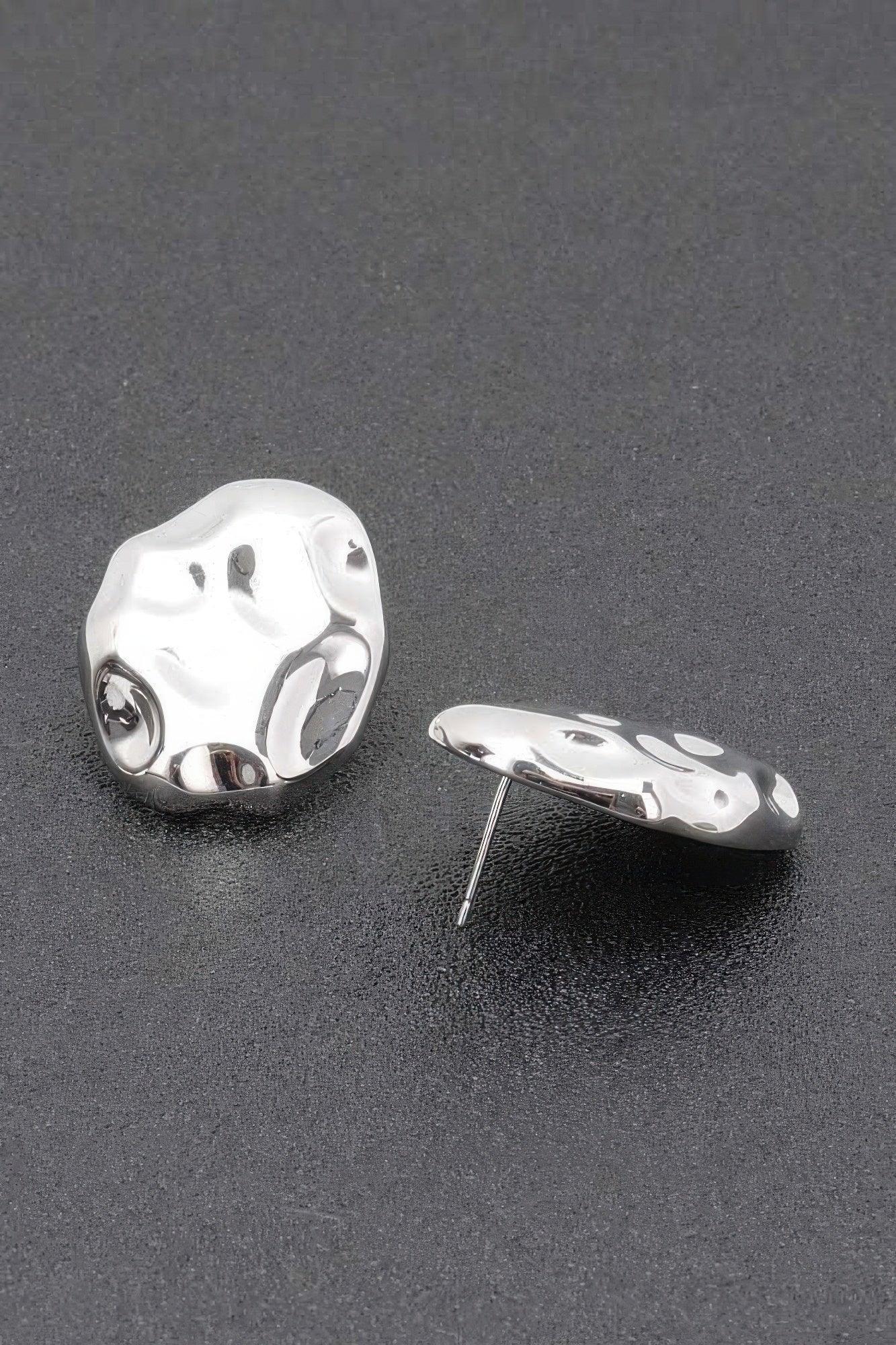 Gold Plated Metal Earring | Mixtshop LLC