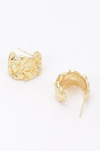 Gold Plated Metal Earring | Mixtshop LLC