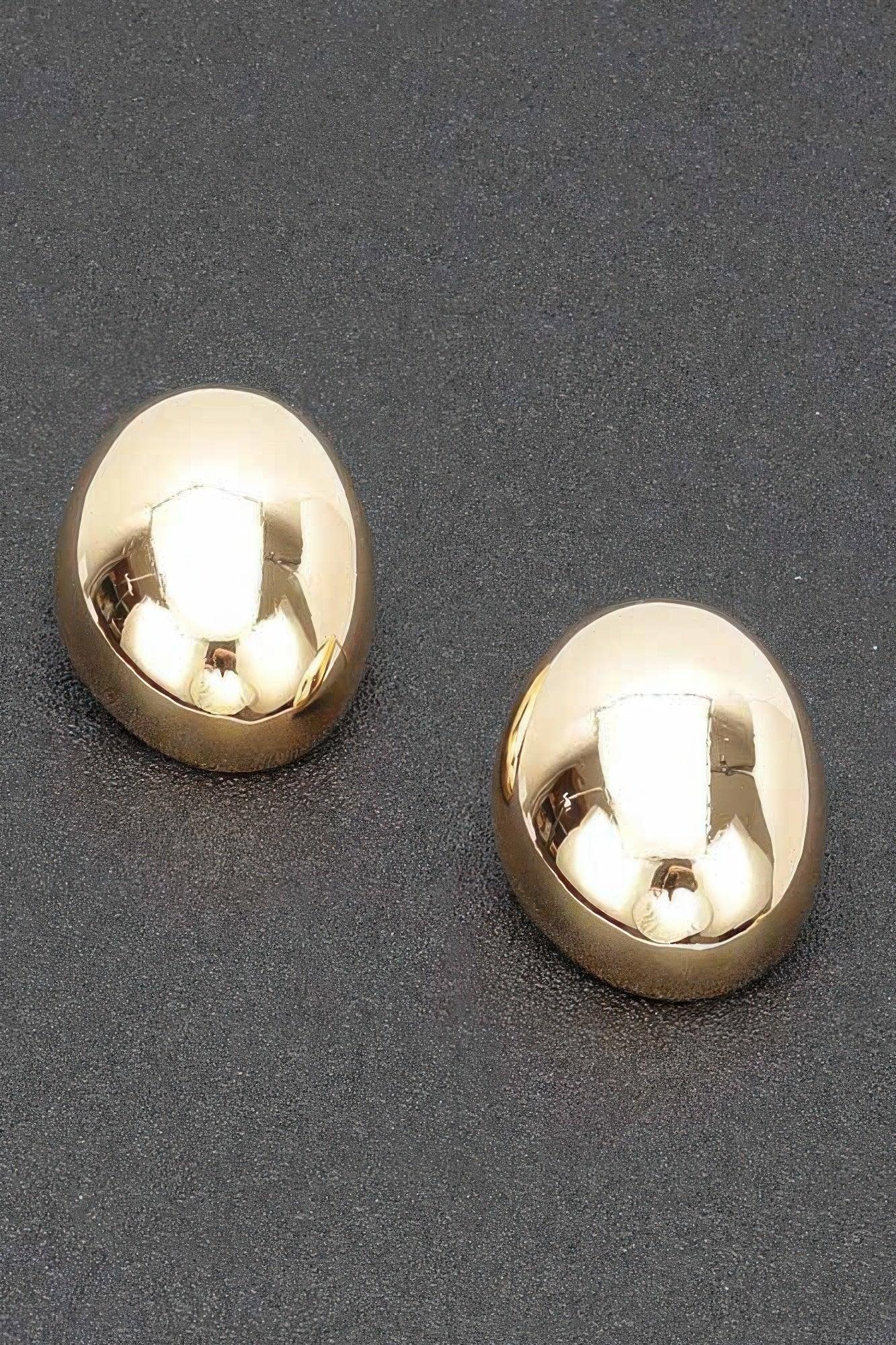 Vintage Gold Plated Earring | Mixtshop LLC