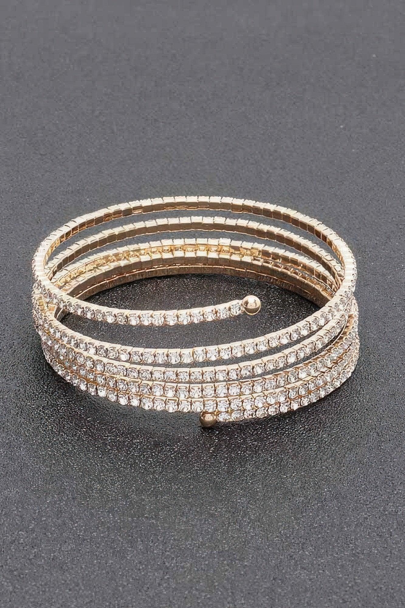 Rhinestone Bracelet | Mixtshop LLC