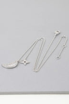 Jeweled Sun N Moon Necklace | Mixtshop LLC